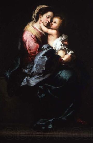 Bartolome Esteban Murillo Virgin and Child, France oil painting art